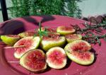 American Grilled Fresh Figs on Rosemary Skewers 1 Dessert