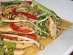 Thai Thai Style Chicken Stir Fry Appetizer