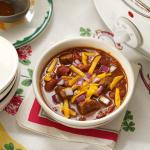 American Spicy Cowboy Chili Appetizer