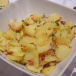 American Potatoes Sauteed in Bacon Appetizer