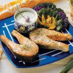 American Salmon with Chive Mayonnaise Dinner