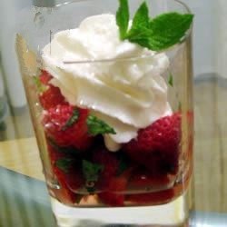 American Strawberry Mint Seduction Recipe Dessert