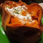 American Twice Baked Sweet Potatoes with Ricotta Cheese Recipe Appetizer