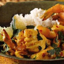 Caribbean Caribbean Fish Curry Appetizer