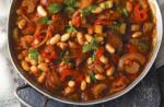 Spanish Andalusian Style Chorizo with Beans Dinner