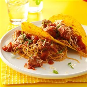 Australian Spaghetti Tacos 1 Dinner