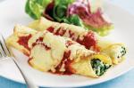 Australian Spinach and Ricotta Crepes Recipe Appetizer