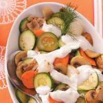 Spanish Vegetables in Dill Sauce Appetizer