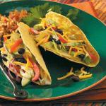 Spanish Veggie Tacos Appetizer