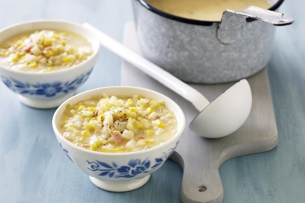 American Corn And Bacon Chowder Recipe 1 Appetizer