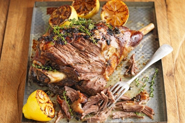 American Slowroasted Lamb With Skordalia Recipe Appetizer