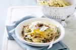 Egg And Bacon Spaghetti Recipe recipe