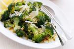 American Ovenroasted Broccoli With Garlic And Lemon Recipe Appetizer