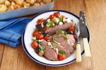 Roast Lamb With Feta And Olives Recipe recipe