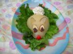 American Cottontail Bunny Salad Dessert