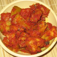Pakistani Bijora Pickle Appetizer