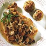 Turkey Cutlet with Mushrooms recipe