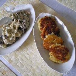 Turkish Patties of Cassava in the Coriander Appetizer