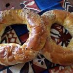 Simit  Turkish Bread with Sesame Seeds recipe