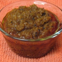 Indian Cooked Mango Pickle Appetizer