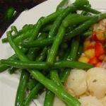 American Easy Garden Green Beans Recipe Appetizer