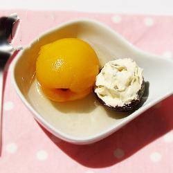 American Peach Passion Fruit Dessert