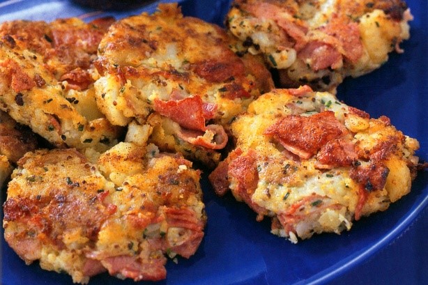 Australian Corned Beef Hash Cakes Recipe Appetizer