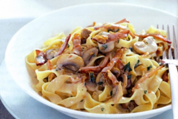 Australian Lowfat Pasta Boscaiola Recipe Appetizer