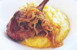 Australian Veal Cutlets With Onion Marmalade Recipe Appetizer