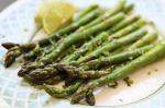American Asparagus with Lime and Mint Recipe BBQ Grill