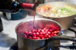 Australian Red Wine Cranberry Sauce With Honey and Ginger Recipe Dessert