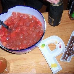 Canadian Cocktail at the Watermelon Appetizer