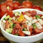 Delicious Salad of Tomatoes recipe