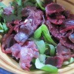 Salad of Warm Gizzards recipe