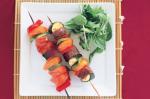 American Baked Chicken And Lamb Skewers Recipe Dinner