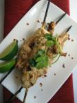 Malaysian Skewered Chicken With Peanut Sauce 1 Dinner
