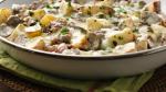 American Easy Mushroom and Ground Beef Skillet Appetizer