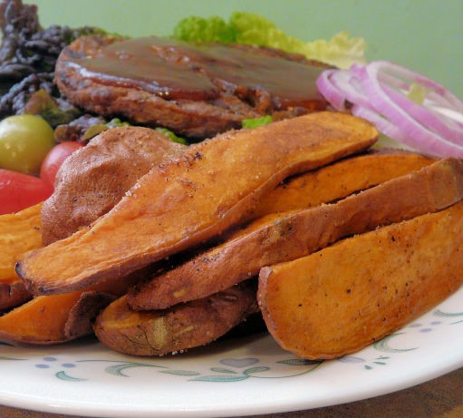 Australian Cajun Spiced Sweet Potato Wedges Dessert