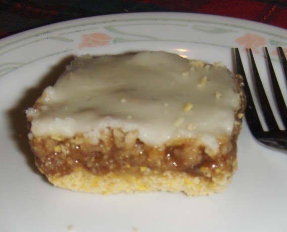 Australian Lemon Frosted Bars Dessert