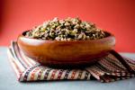 Australian Wild Rice Almond and Mushroom Stuffing or Pilaf Recipe Appetizer