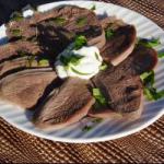 American Language of Beef Mayonnaise Aillee Appetizer