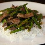 American Beef Snap Pea and Asparagus Stir-fry Drink