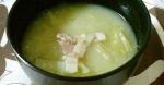 Australian Spring Cabbage and Bacon Miso Soup Soup
