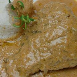 American Recipe of Mafe in Tilapia peanut Sauce Appetizer