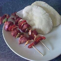 American Tandoori Chicken Skewers Dinner