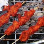 American Chicken Skewers at the Tandoori Appetizer