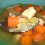 American Chicken Rice and Vegetable Soup Recipe Appetizer
