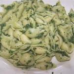 Spinach and Pasta Shells Recipe recipe