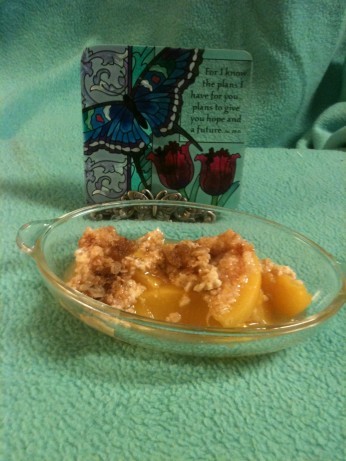 American Quick and Easy Peach Cobbler 2 Dessert