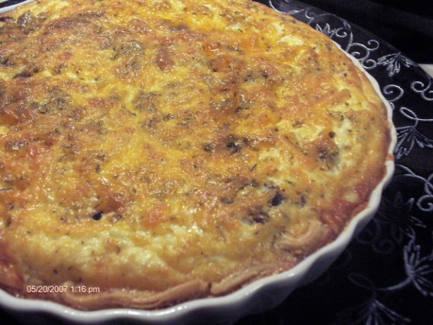 Australian Sundried Tomato and Olive Quiche Appetizer